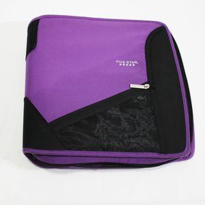 Five Star 3" Zippered Binder